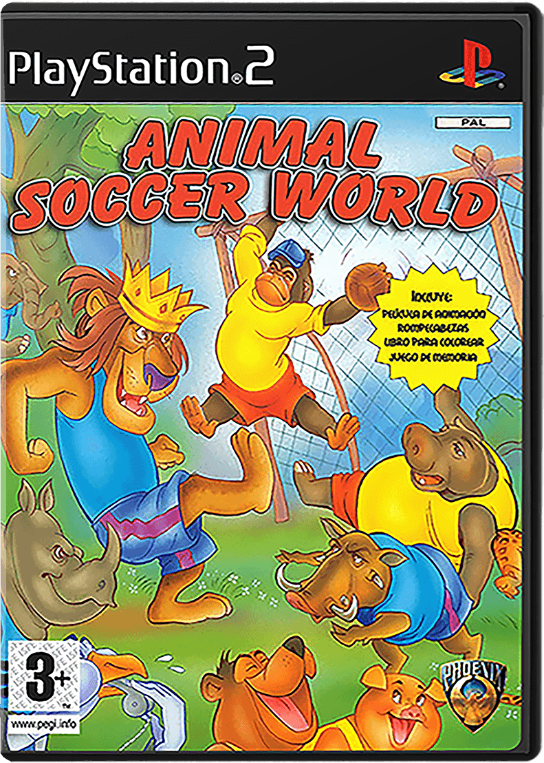 Animal Soccer World box art for Playstation 2